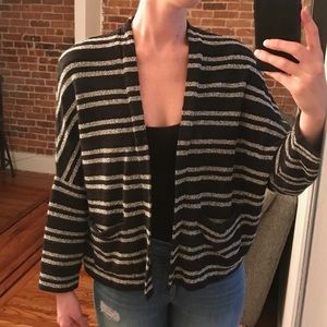 Madewell striped cardigan